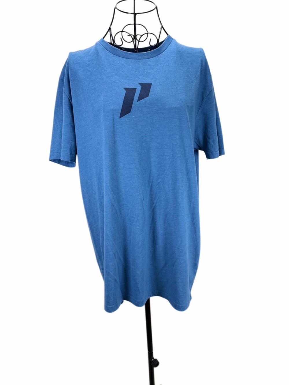 1st Phorm We Do The Work Dues Paid Graphic Tee Men’s L Blue
